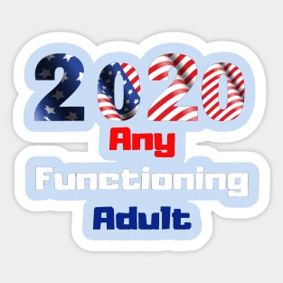 2020 Election USA Sticker